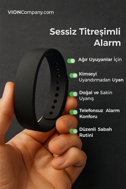 VION Titreşimli Alarm Bileklik